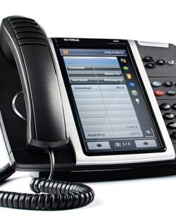The Mitel 5360 IP phone is ideal for the enterprise executive, this desktop IP phone has a large, high-resolution touch display, superior sound
